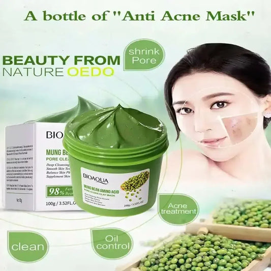 Last Day Of Discount 🔥Bioaqua Green Clay Mask