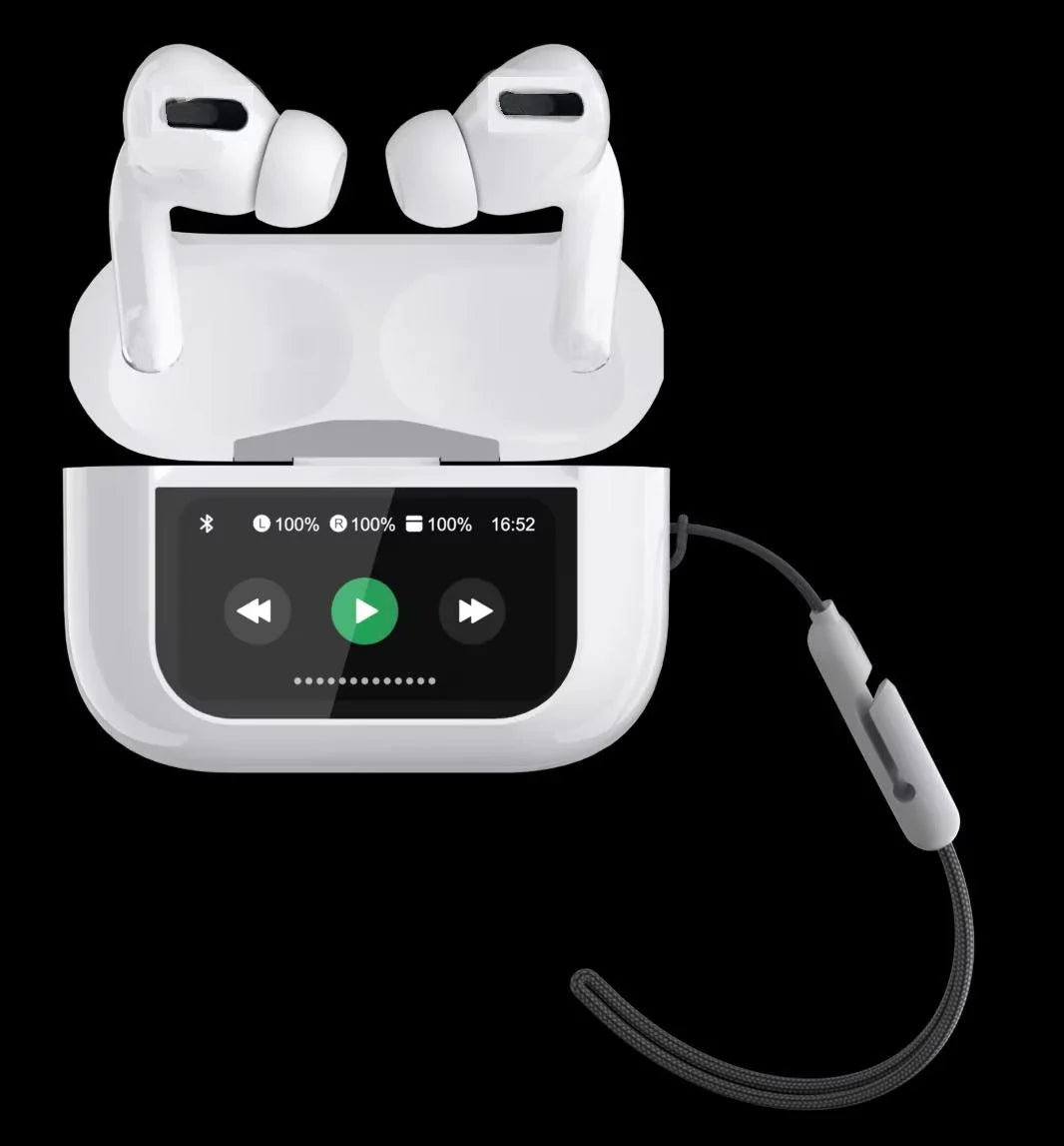 سماعات أذن بشاشة LED